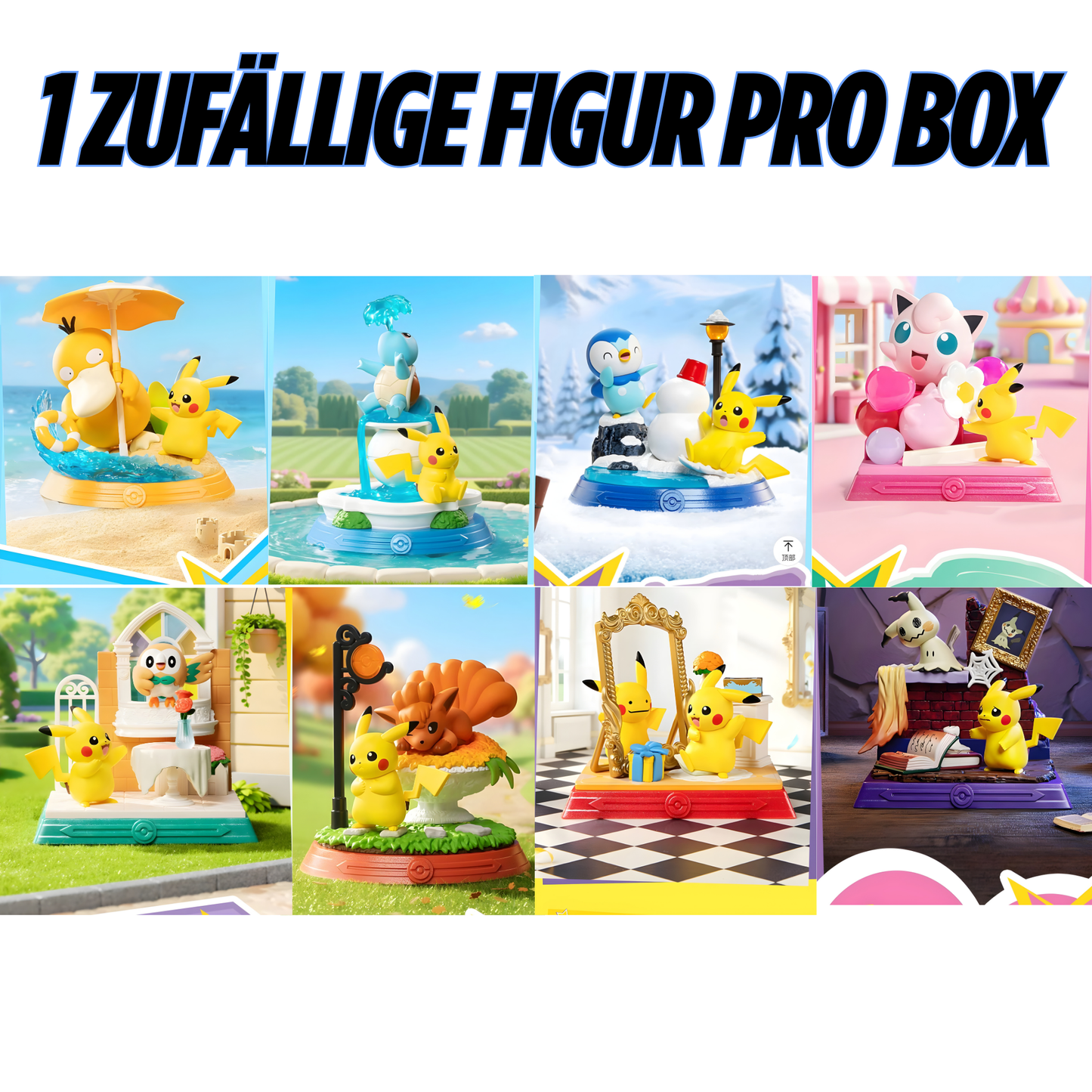 Pokemon FUNISM Pikachu & Friends Blind Box