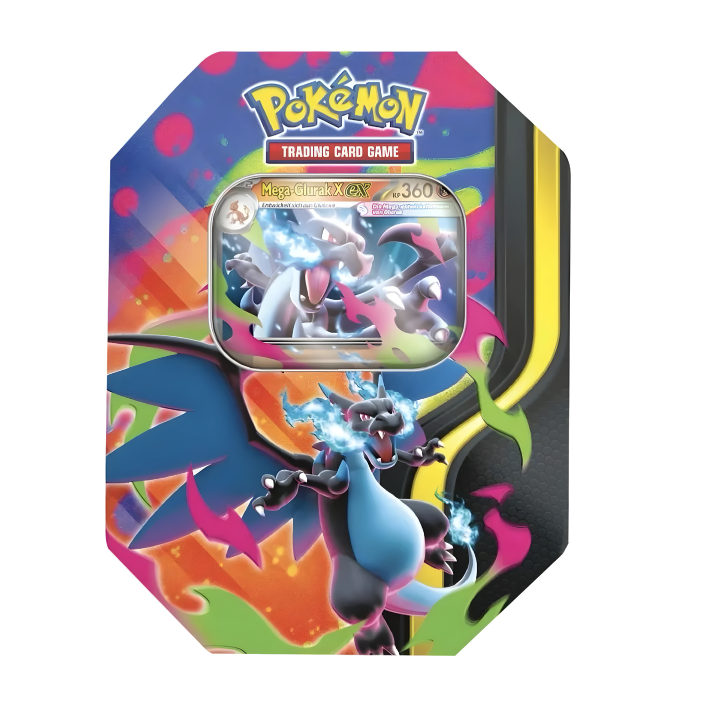 Pokemon Mega Glurak Tin-Box