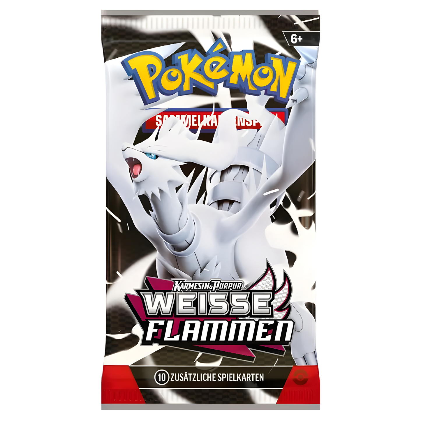 Pokemon Karmesin & Purpur: Schwarze Blitze & Weiße Flammen Einzelbooster