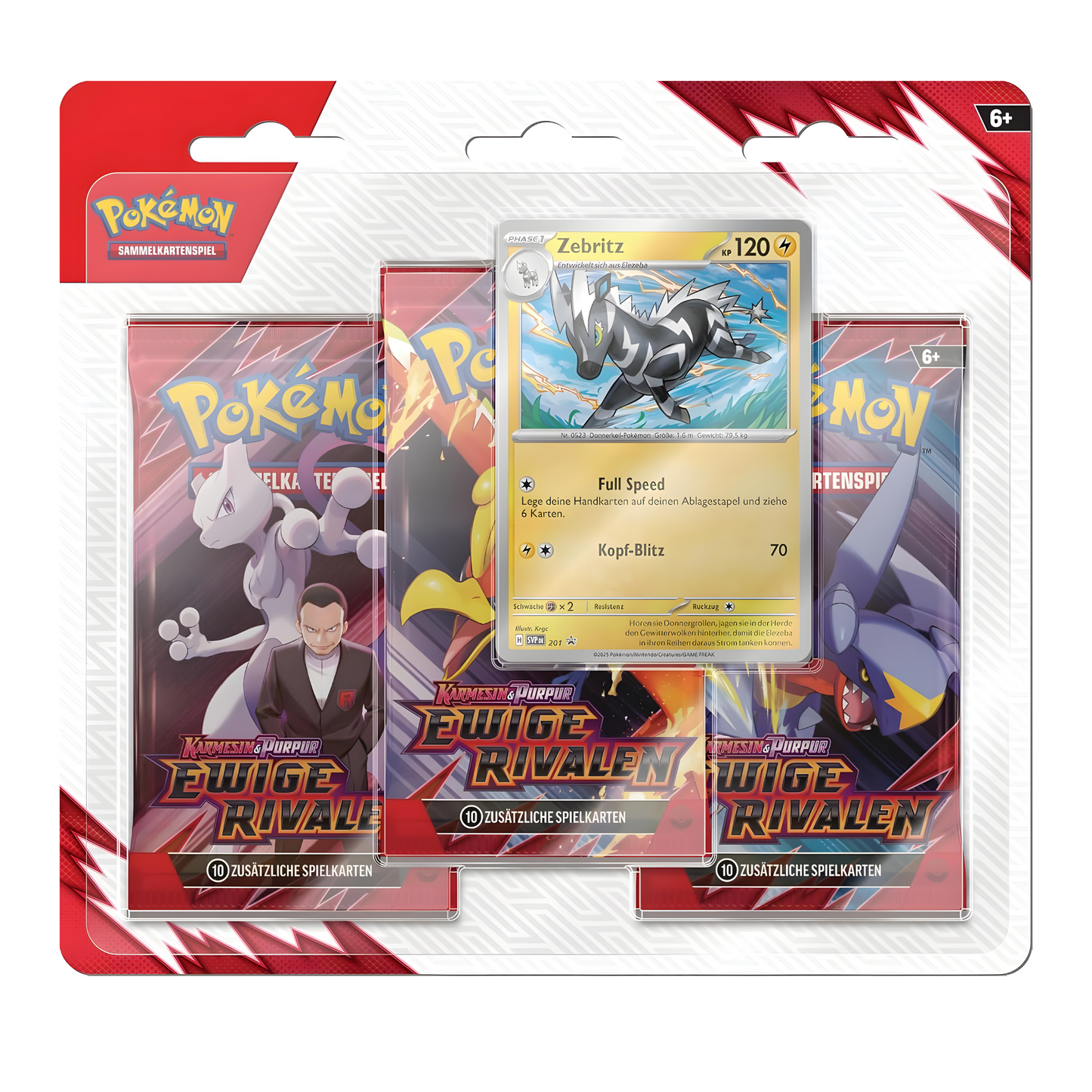 Karmesin & Purpur Ewige Rivalen 3er- Pack Blister
