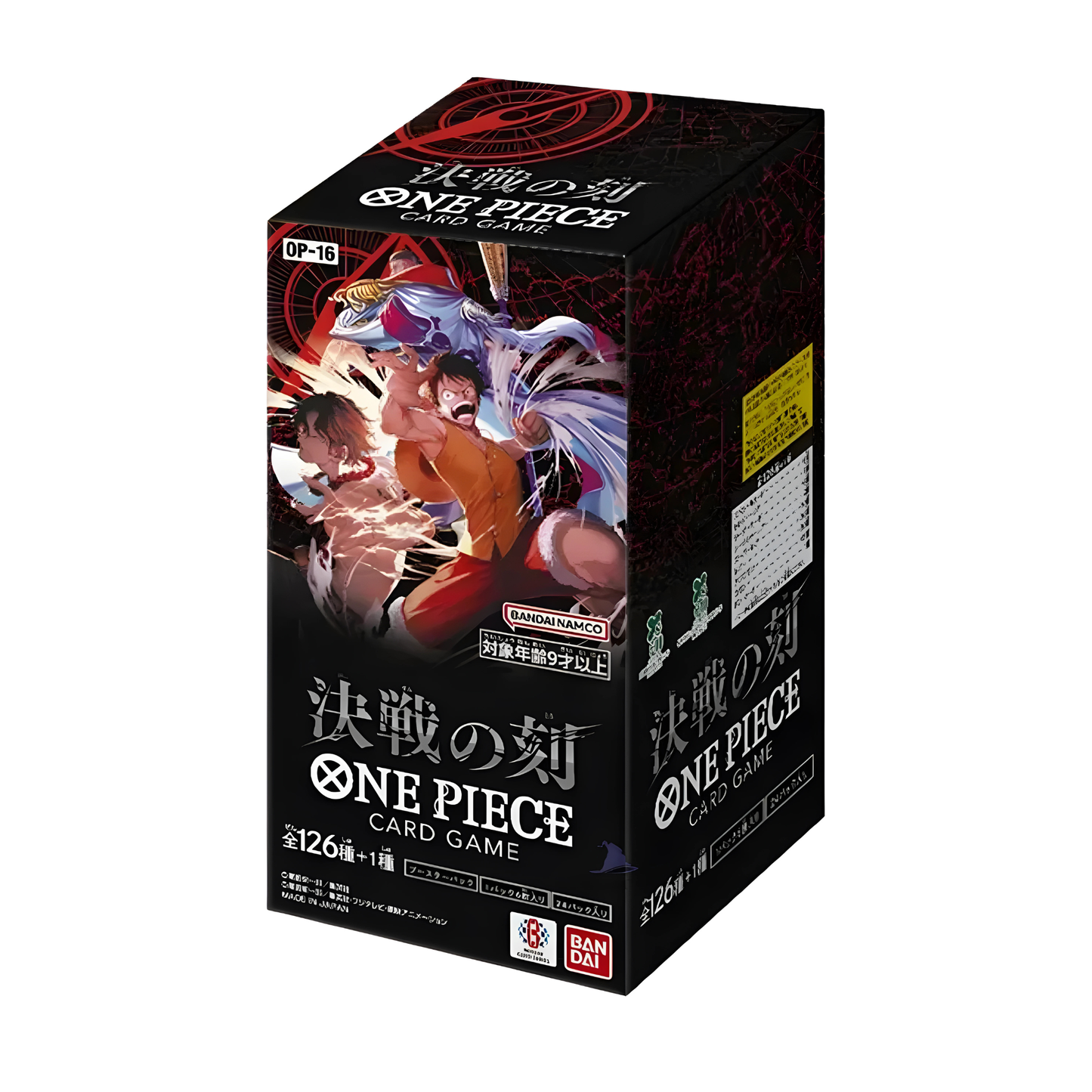One Piece Card Game - OP16 Booster Display The Time of Battle JP