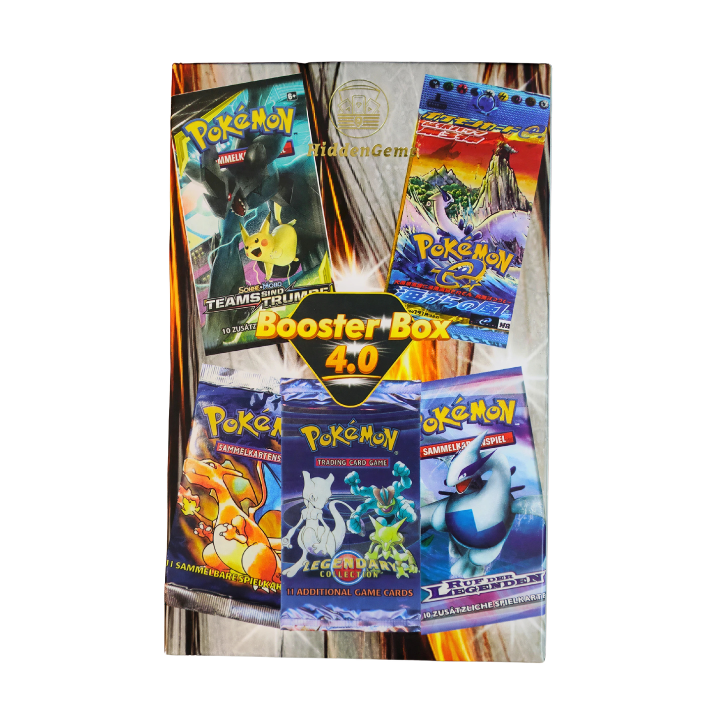 Hidden Gems Pokémon Booster Box 4.0