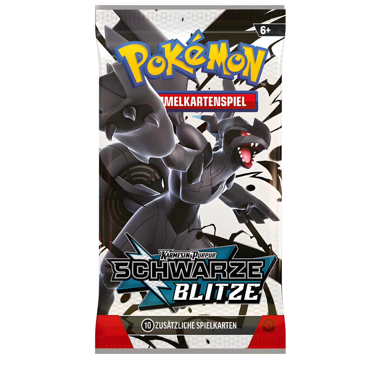 Pokemon Karmesin & Purpur: Schwarze Blitze & Weiße Flammen Einzelbooster
