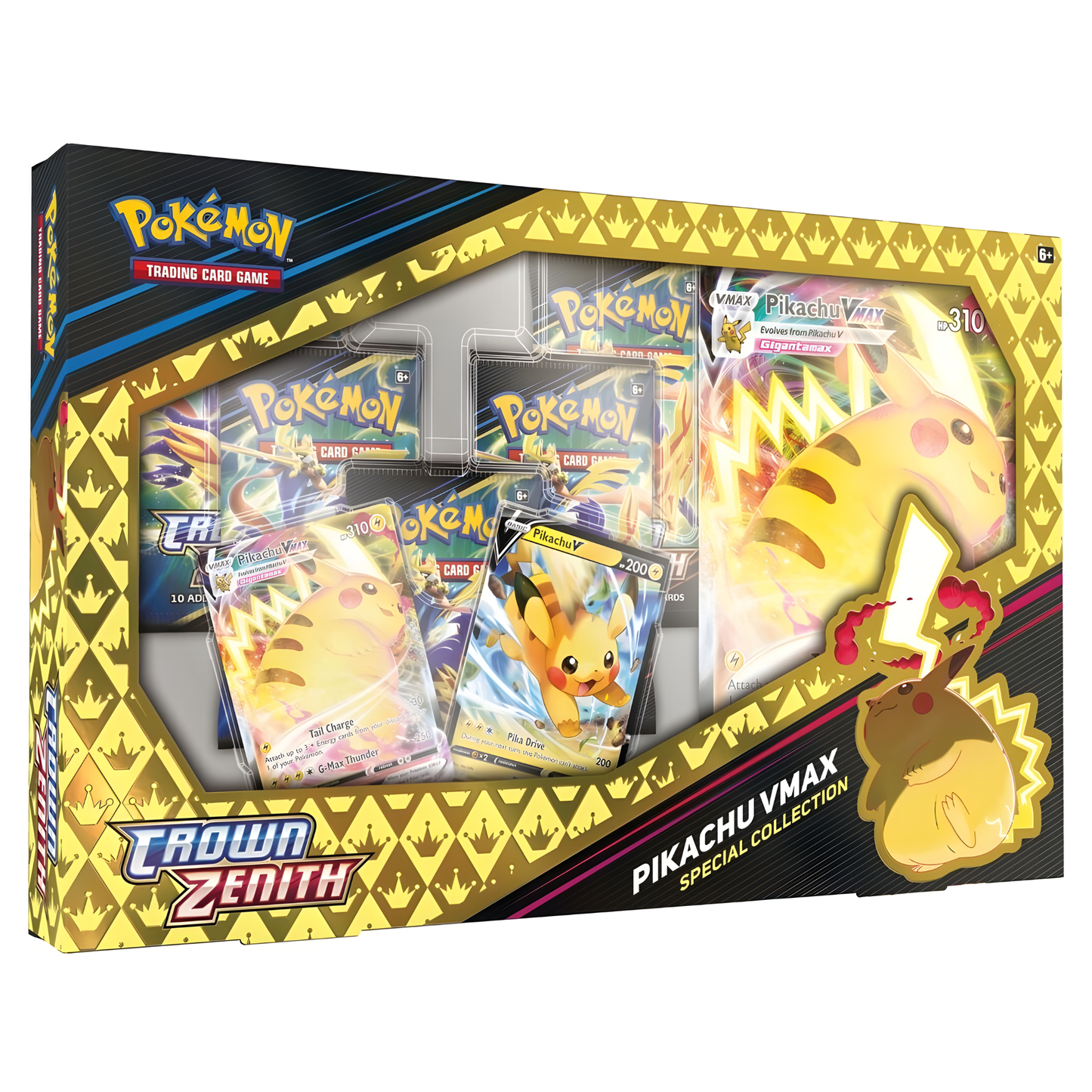 Pokémon Crown Zenith - Pikachu VMAX Premium Collection (SWSH12.5) Englisch