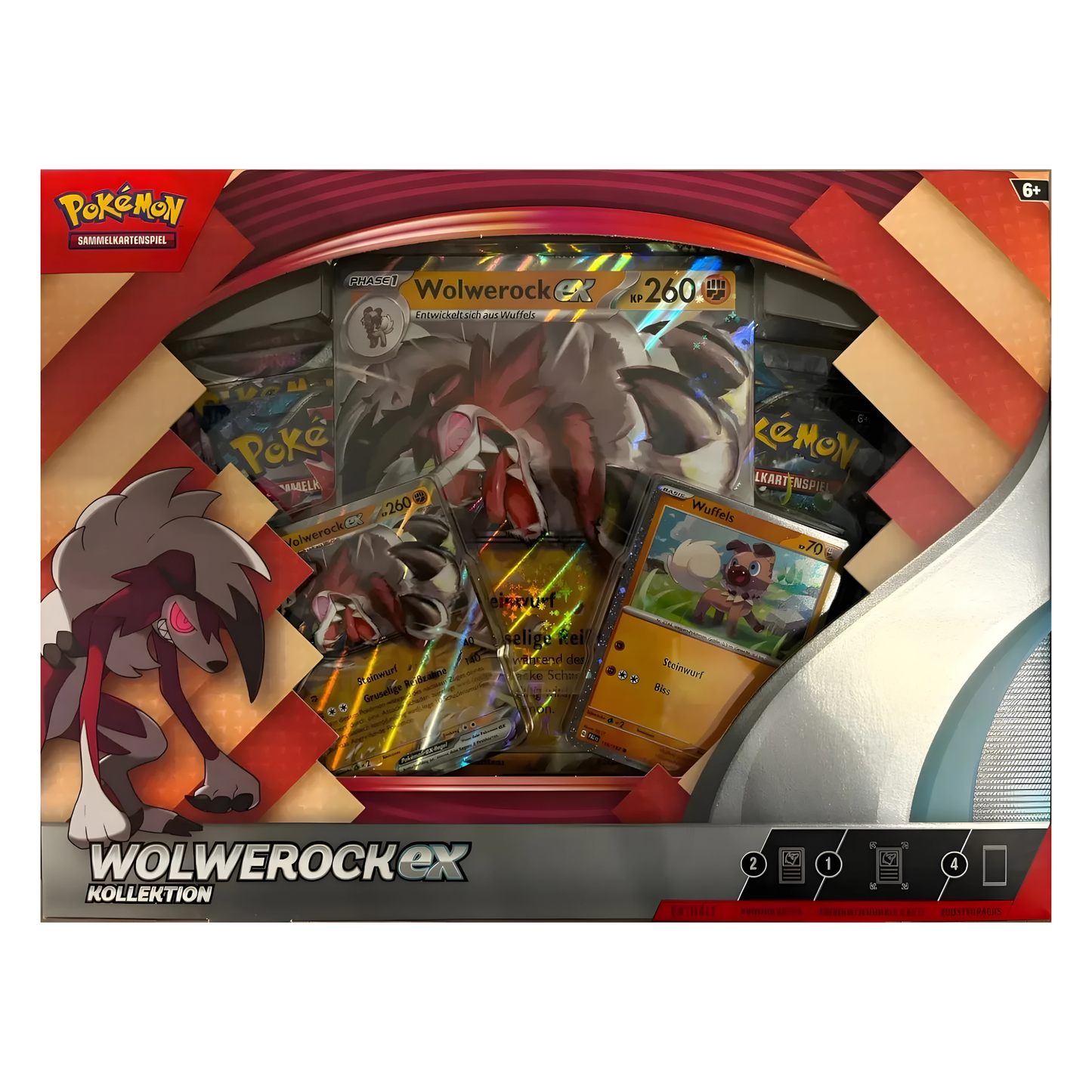 Pokemon Wolwerock EX Kolletion Deutsch