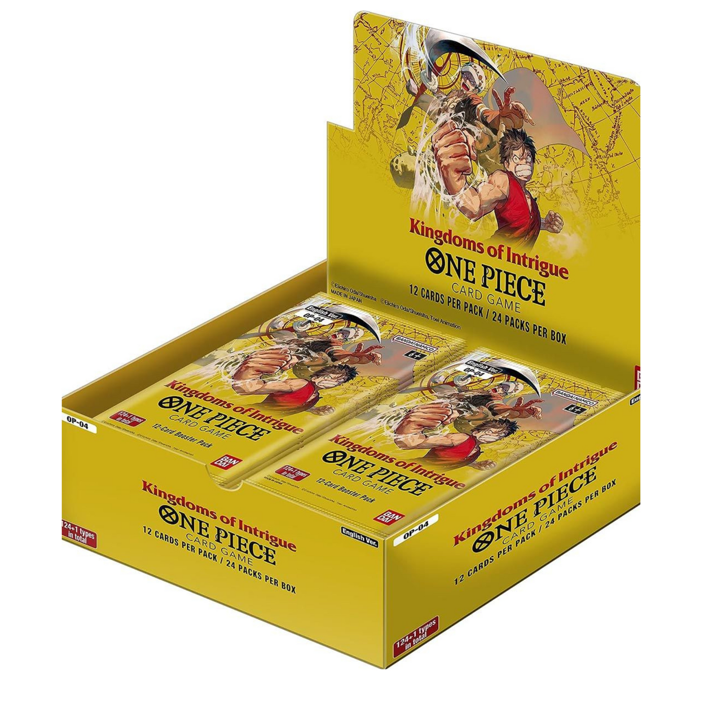 One Piece Card Game - Kingdoms of Intrigue Booster Box OP-04 (ENG)-Tobostop