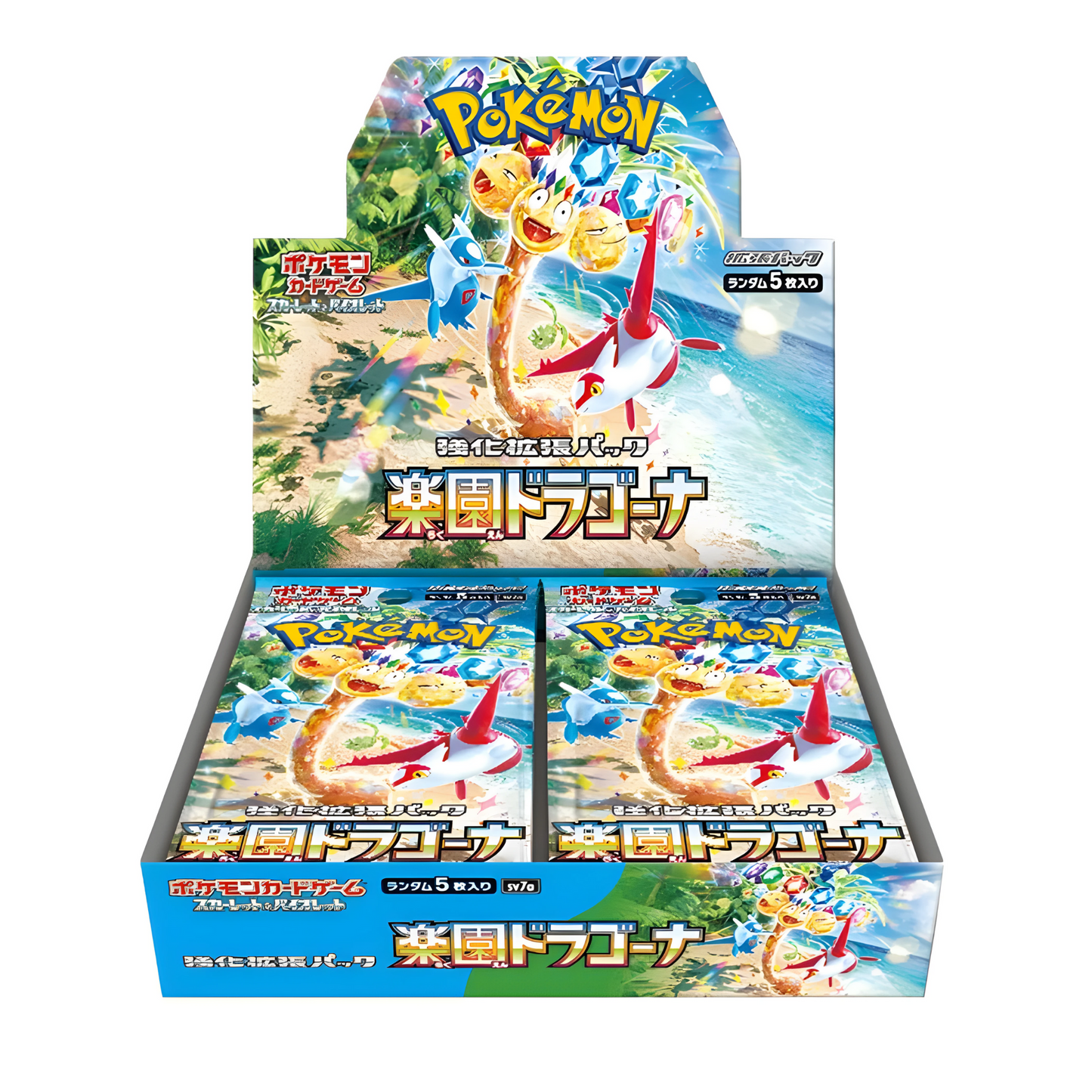 Pokemon Paradise Dragona sv7a Booster Display JP-Tobostop