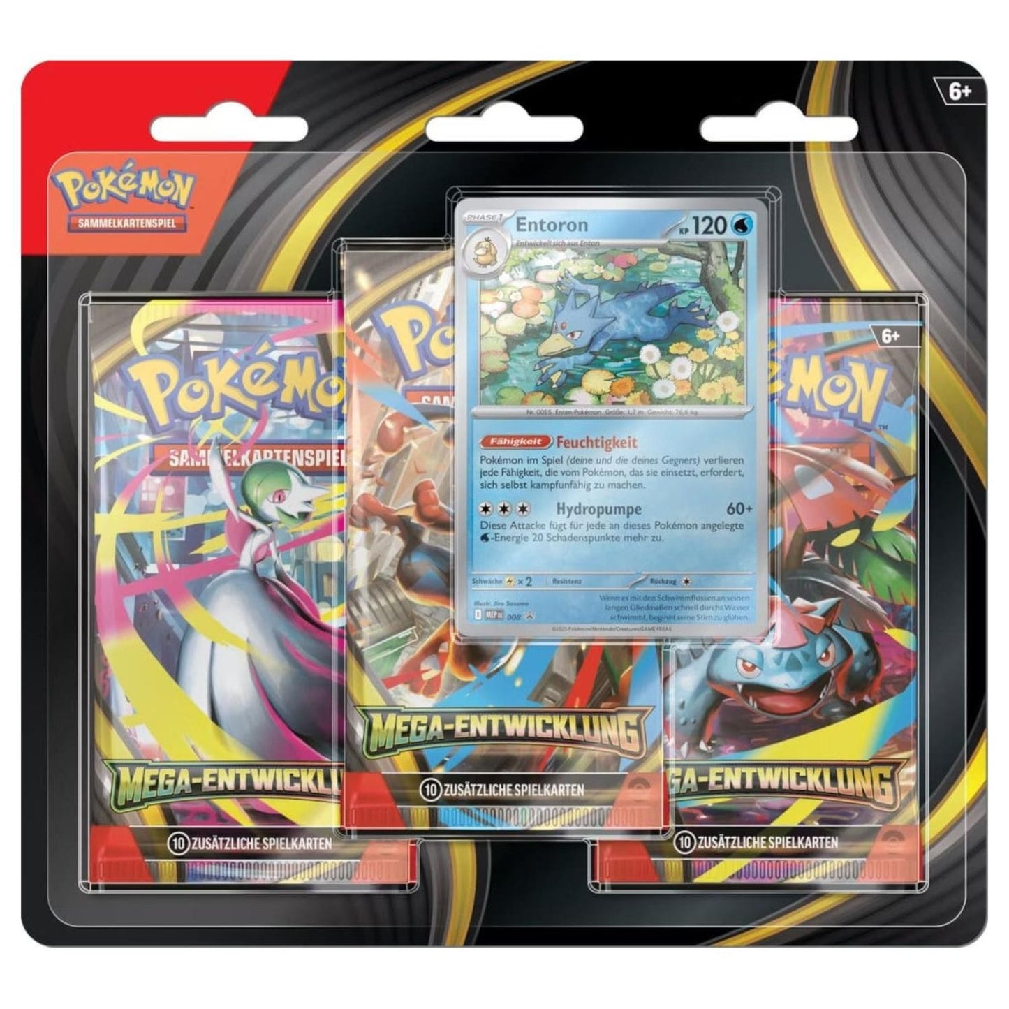 Pokemon Mega Entwicklung 3 Pack Blister