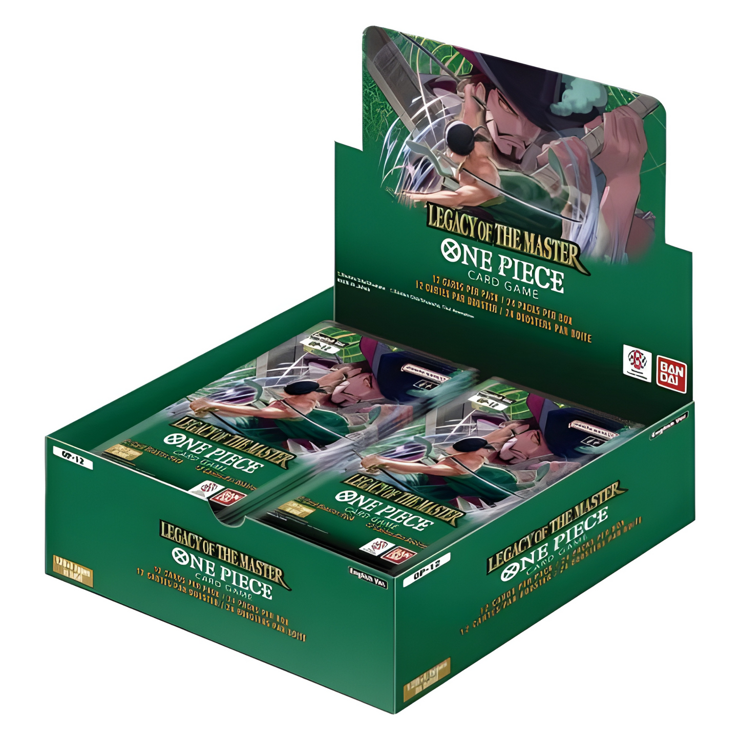 One Piece Card Game - Legacy of the Master - Booster Display – OP12 - Englisch