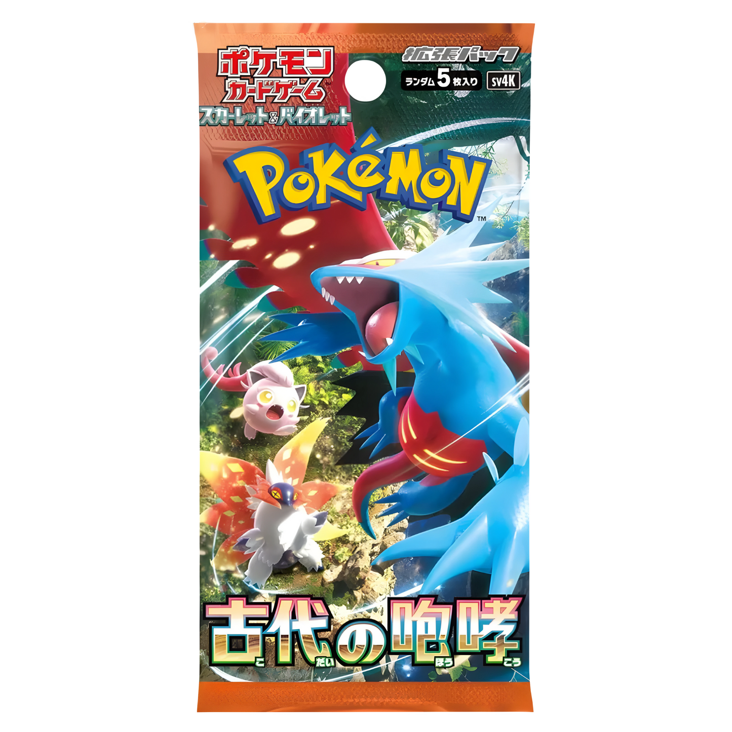 Pokemon Ancient Roar sv4K Booster Japanisch