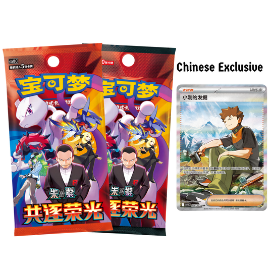 Pokemon Chasing Glory Together Chinesisch
