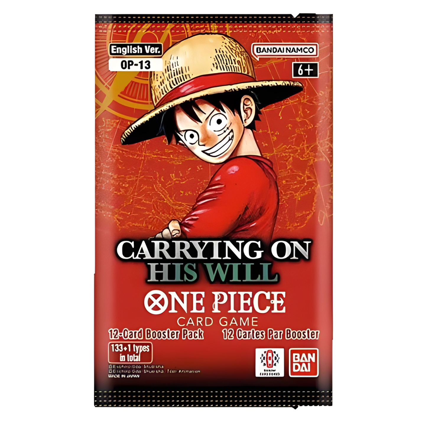 One Piece Card Game - OP 13  Carrying on his Will Display Englisch