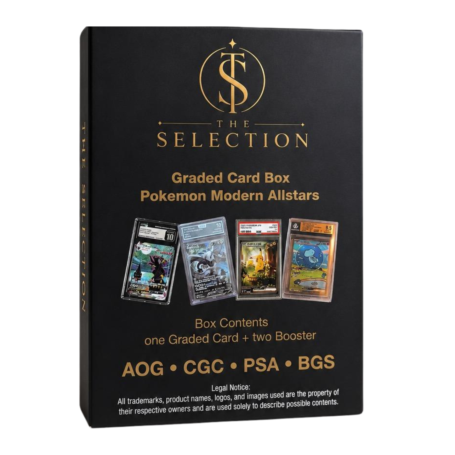 The Selection Graded Card Box Pokemon Modern Allstars