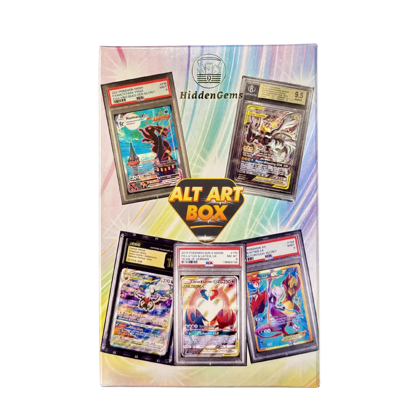 Hidden Gems Pokémon Alt Art Party Box