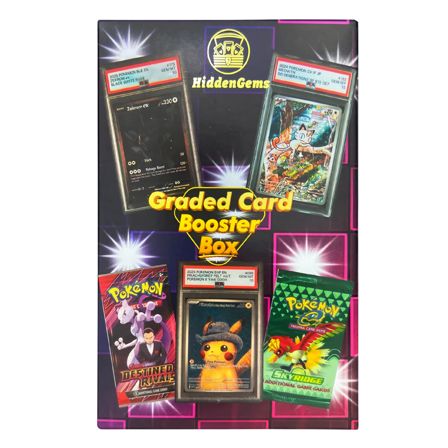 Hidden Gems Pokémon Graded Card Booster Box 2.0