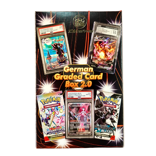 Hidden Gems Pokémon German Graded Card Booster Box 2.0