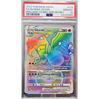 Pokemon Glurak VSTAR 174 / PSA 10-Tobostop