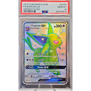 Pokemon ESPEON GX Hidden Fates (HIF SV60) PSA 10-Tobostop