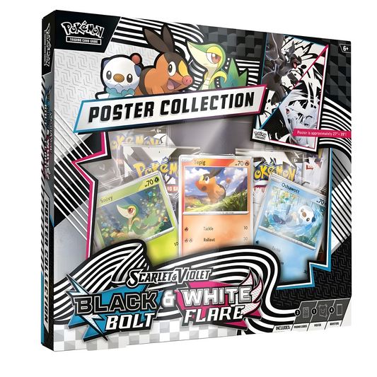 Pokemon Black Bolt & White Flare - Poster Collection englisch