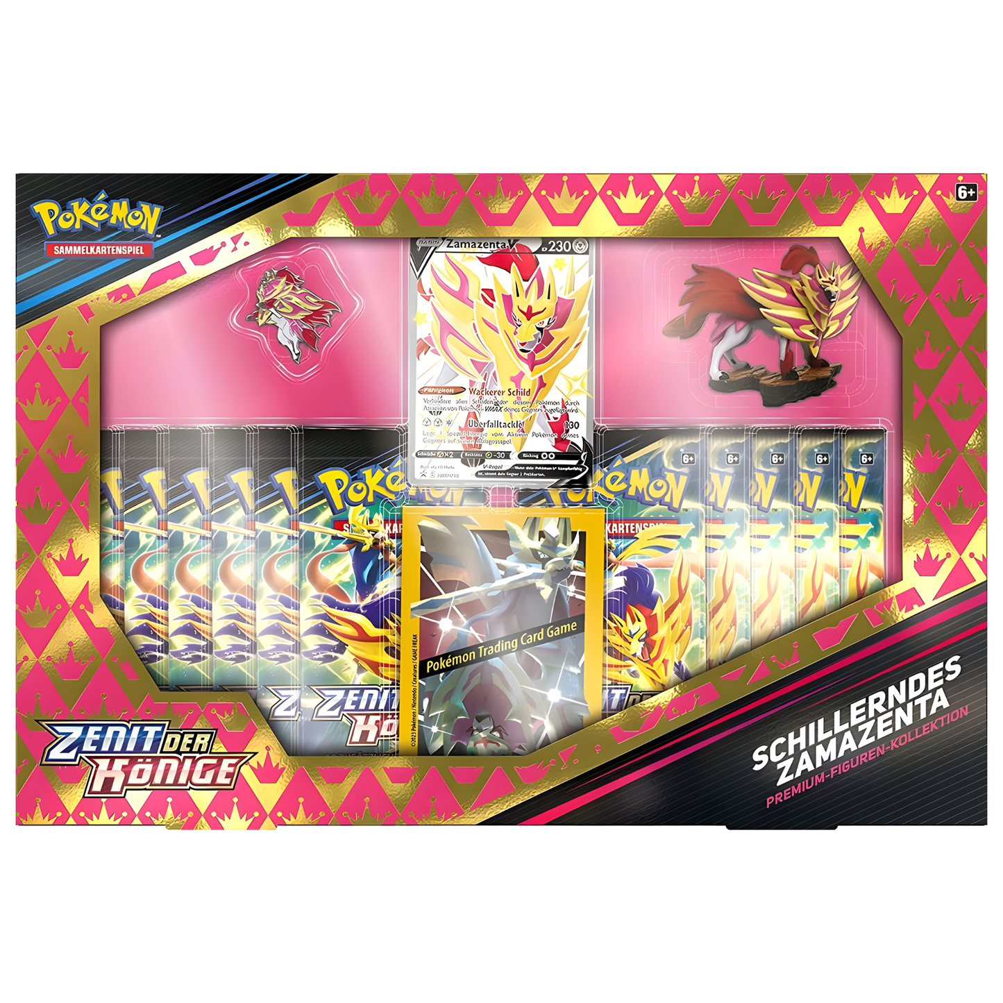 Pokemon Zamazenta & Zacian Premium Figuren Kollektion