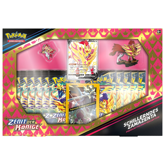 Pokemon Zamazenta & Zacian Premium Figuren Kollektion