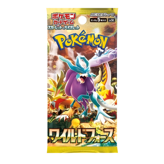 Pokemon Wild Force Booster sv5K Japapnisch