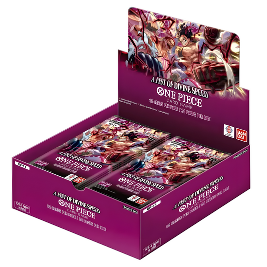 One Piece Card Game - A Fist of Divine Speed OP-11 Booster Display (ENG)