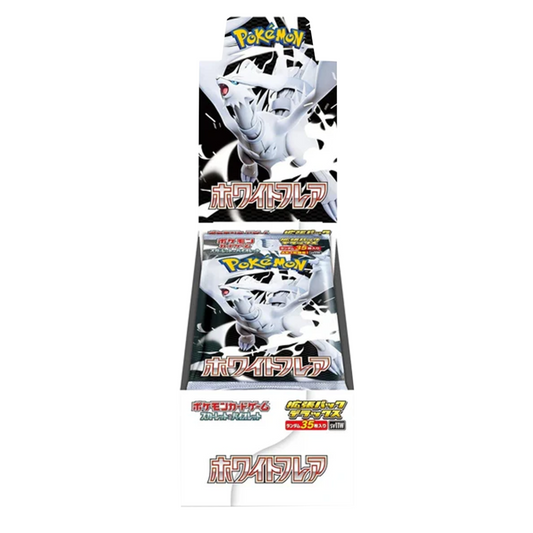 Pokemon White Flare Deluxe Booster Display