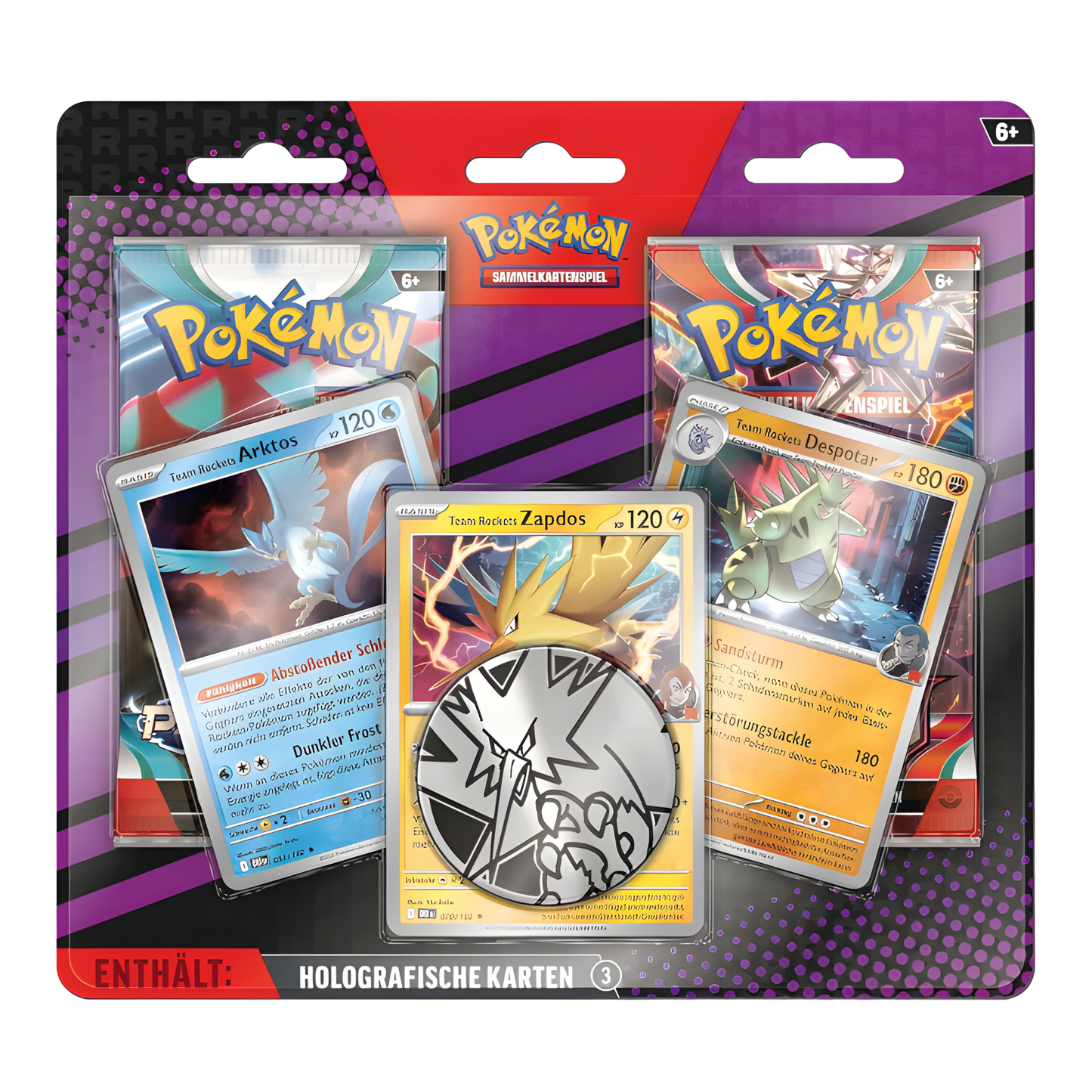 Enhanced 2-Pack Blister Arktos, Zapdos und Despotar