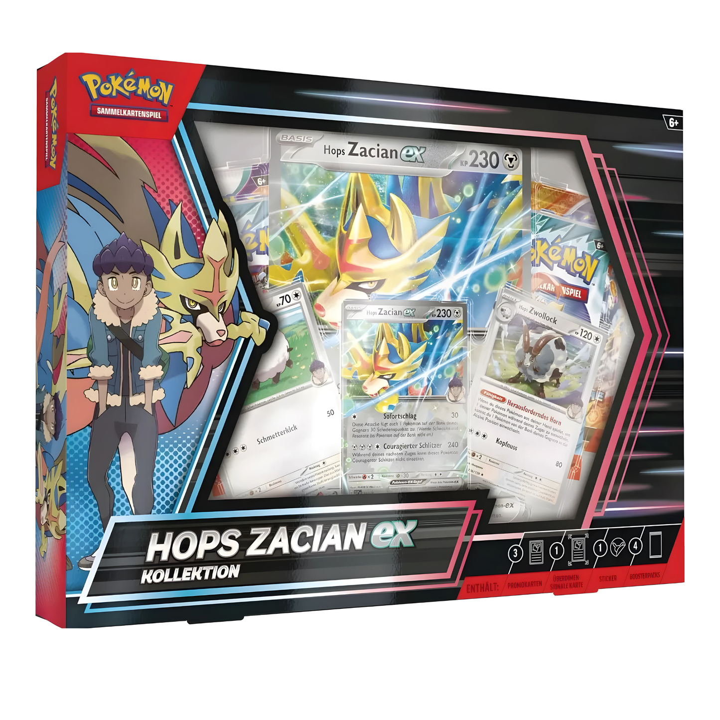 Pokemon Zacian Ex Kollektion