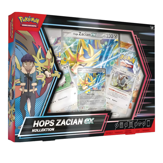 Pokemon Zacian Ex Kollektion