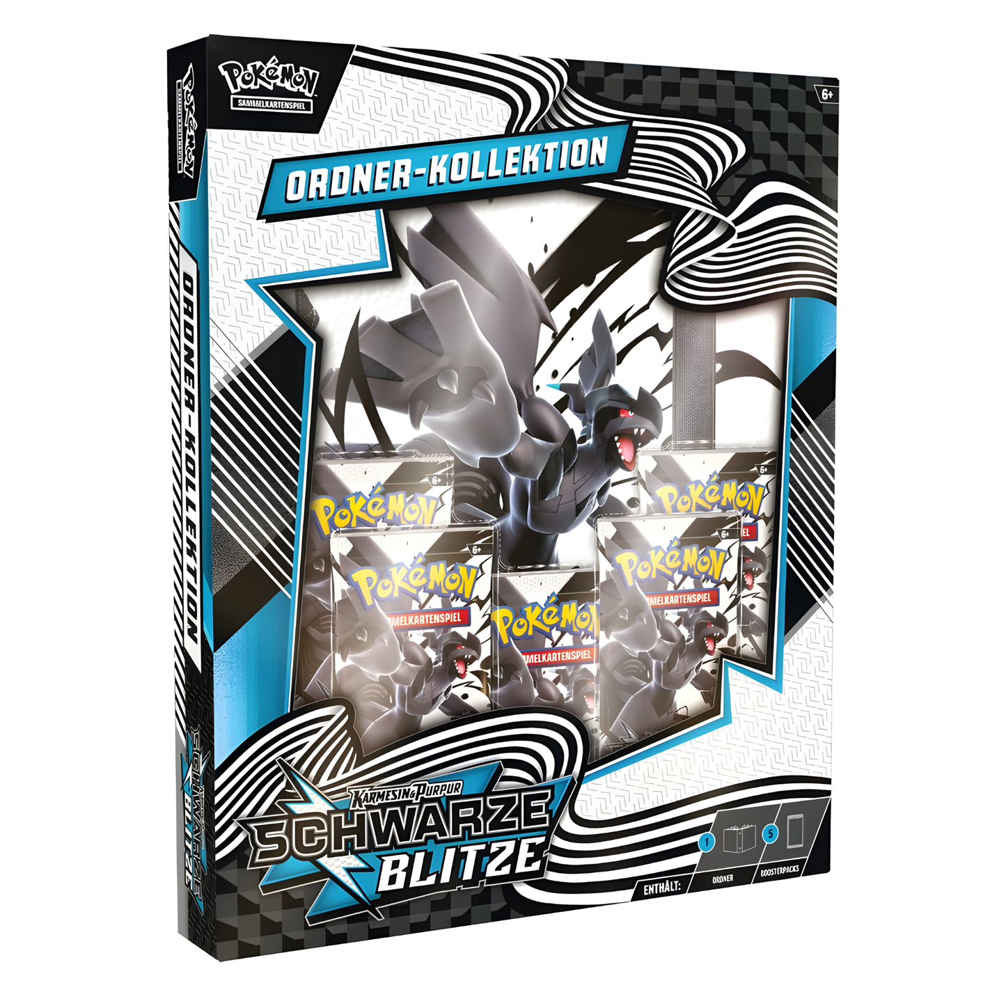 Pokemon Schwarze Blitze - Ordner-Kollektion