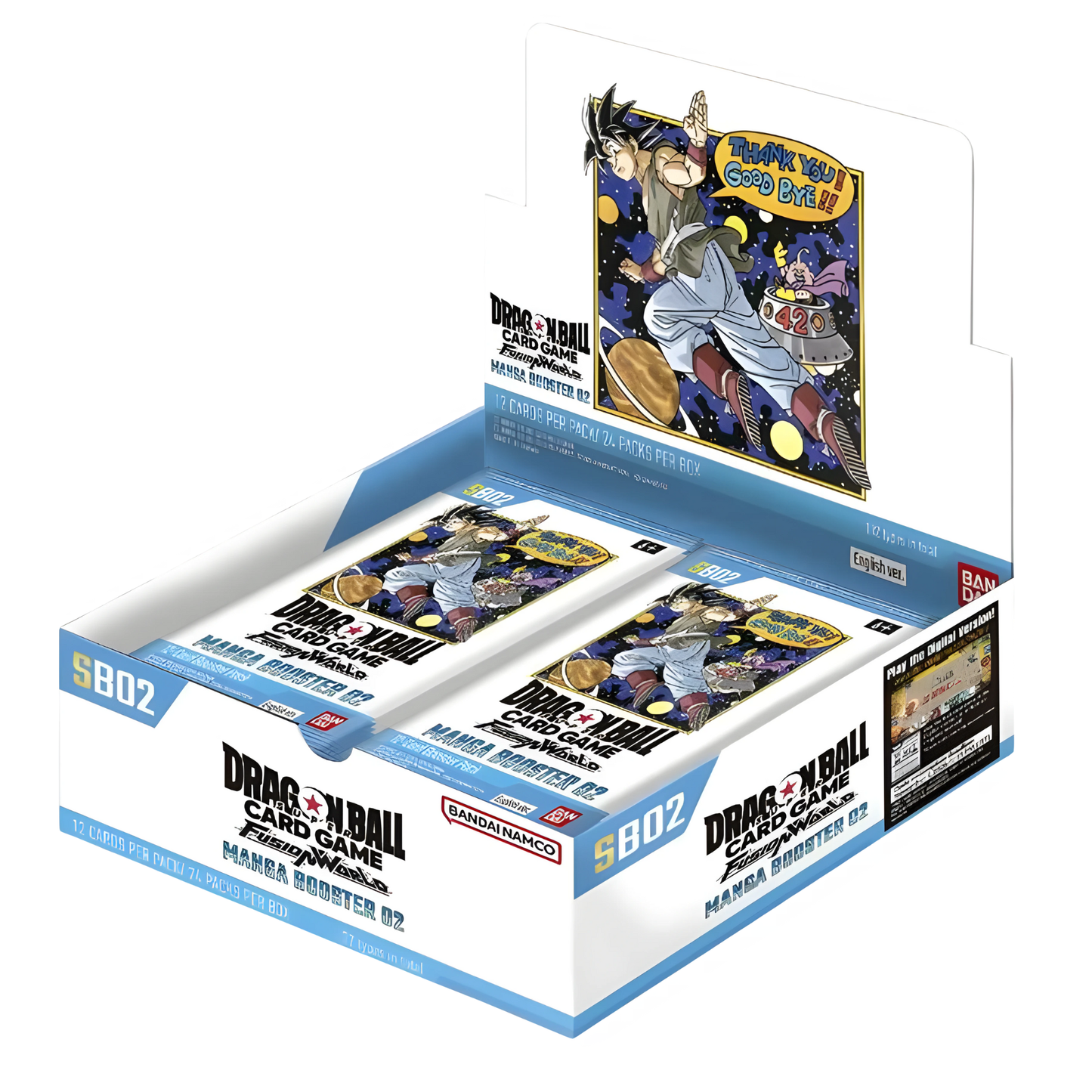 Dragon Ball Super Card Game – Fusion World – SB02: Manga Booster Vol. 2  Booster Display Englisch