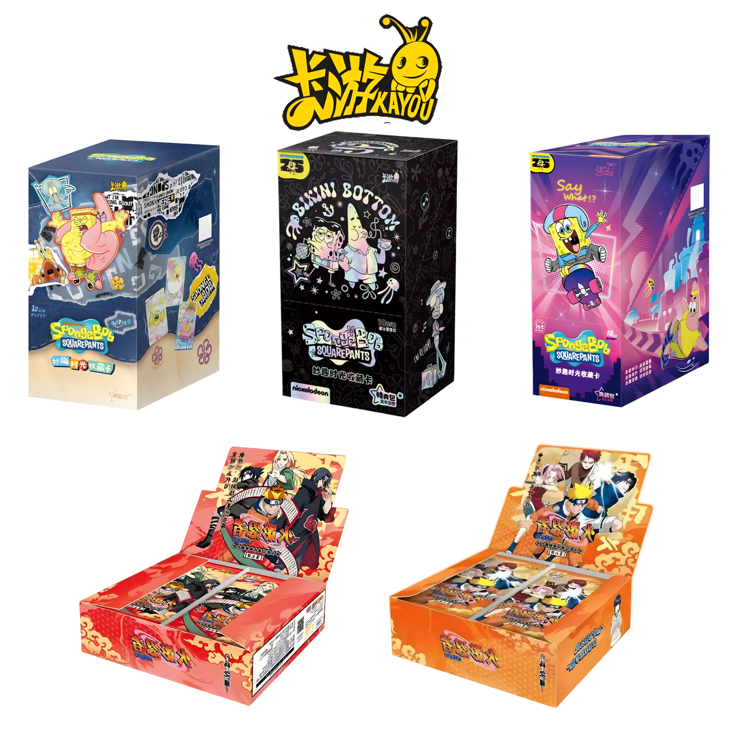Kayou CCG / Spongebob / Naruto