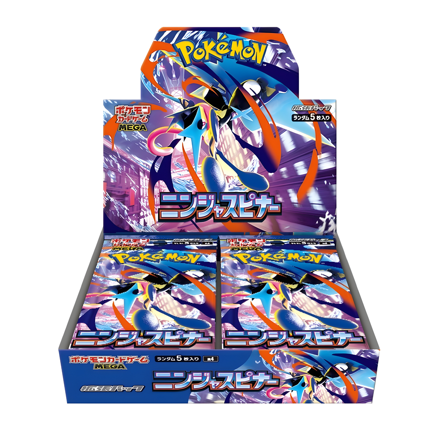 Pokemon Ninja Spinner Booster/Display Japanisch