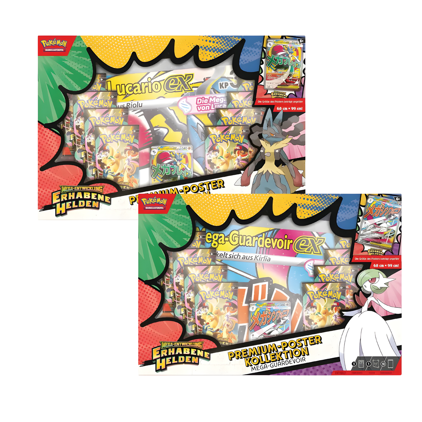 Pokemon Erhabene Helden Premium Poster Kollektion