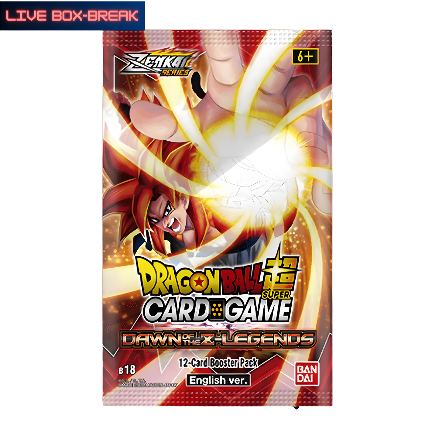 DragonBall Super Zenkai Series Set 01 - Dawn of the Z-Legends B18 - Booster (ENG)-Tobostop