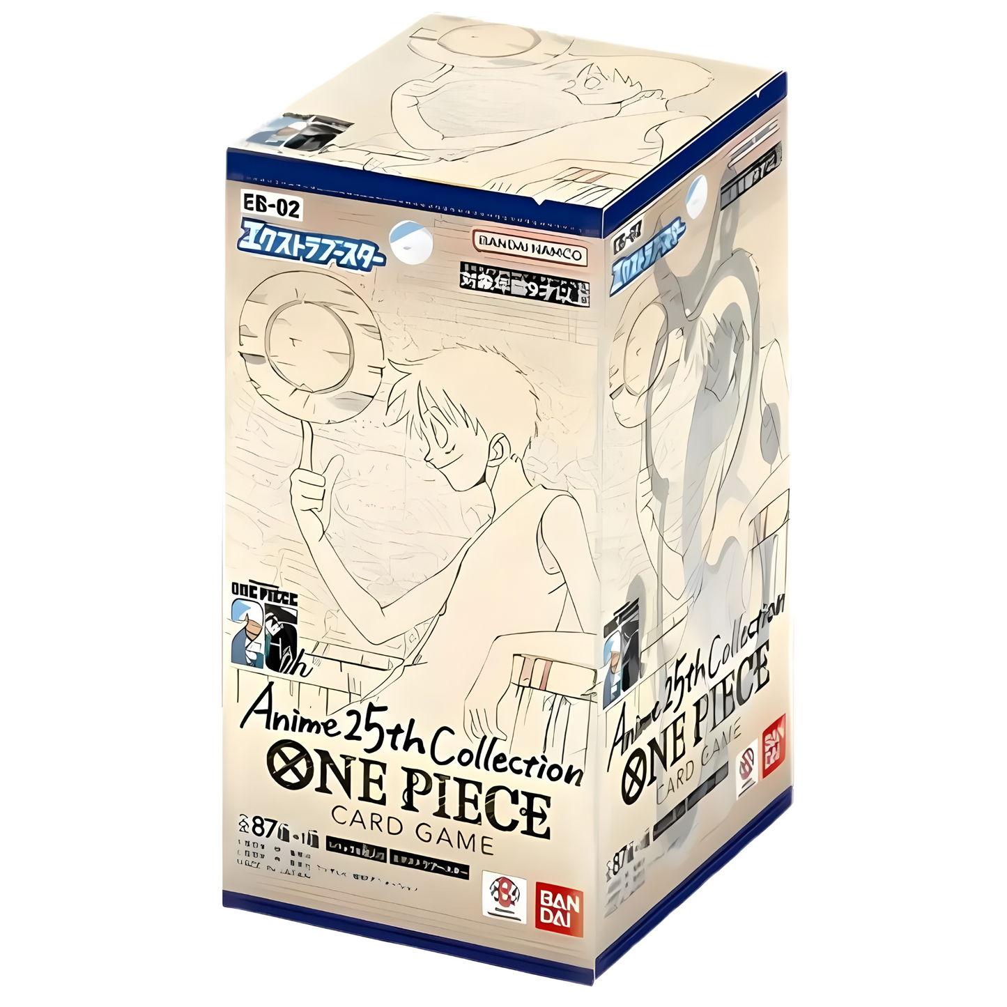 One Piece card game EB02 - Anime 25th Collection Display Japanisch