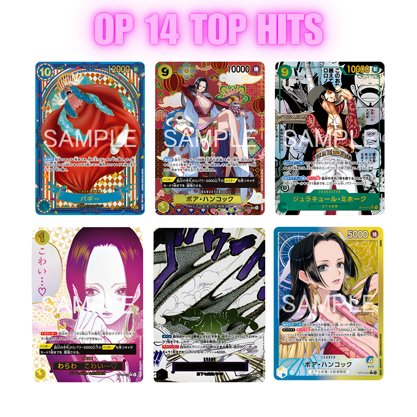 One Piece Display - The Azure Sea's Seven OP14 Japanisch