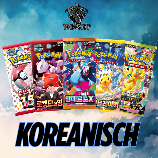 Pokemon Koreanisch Booster / Display