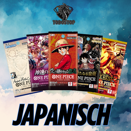 One Piece Japanische Booster & Displays