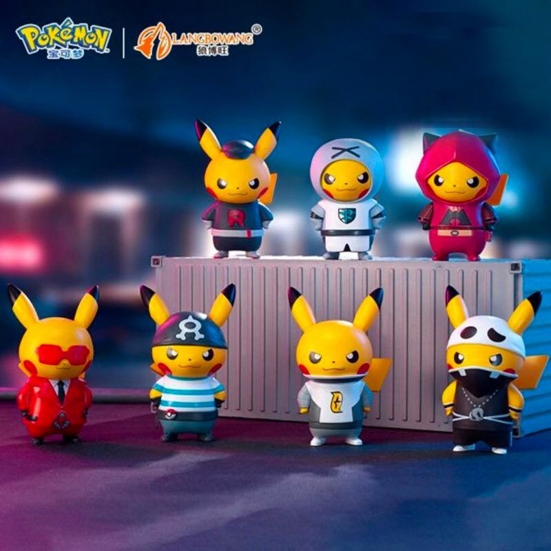 Pokemon Pikachu Villain Costume Figur