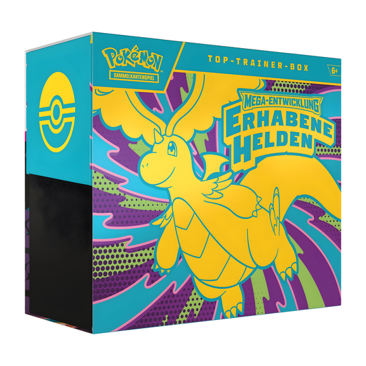 Pokemon Erhabene Helden Top Trainer Box TTB /  Deutsch