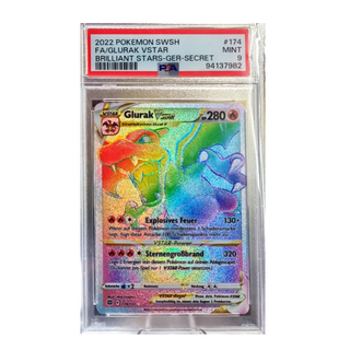 Pokemon Glurak VSTAR 174 Strahlende Sterne / PSA 9-Tobostop