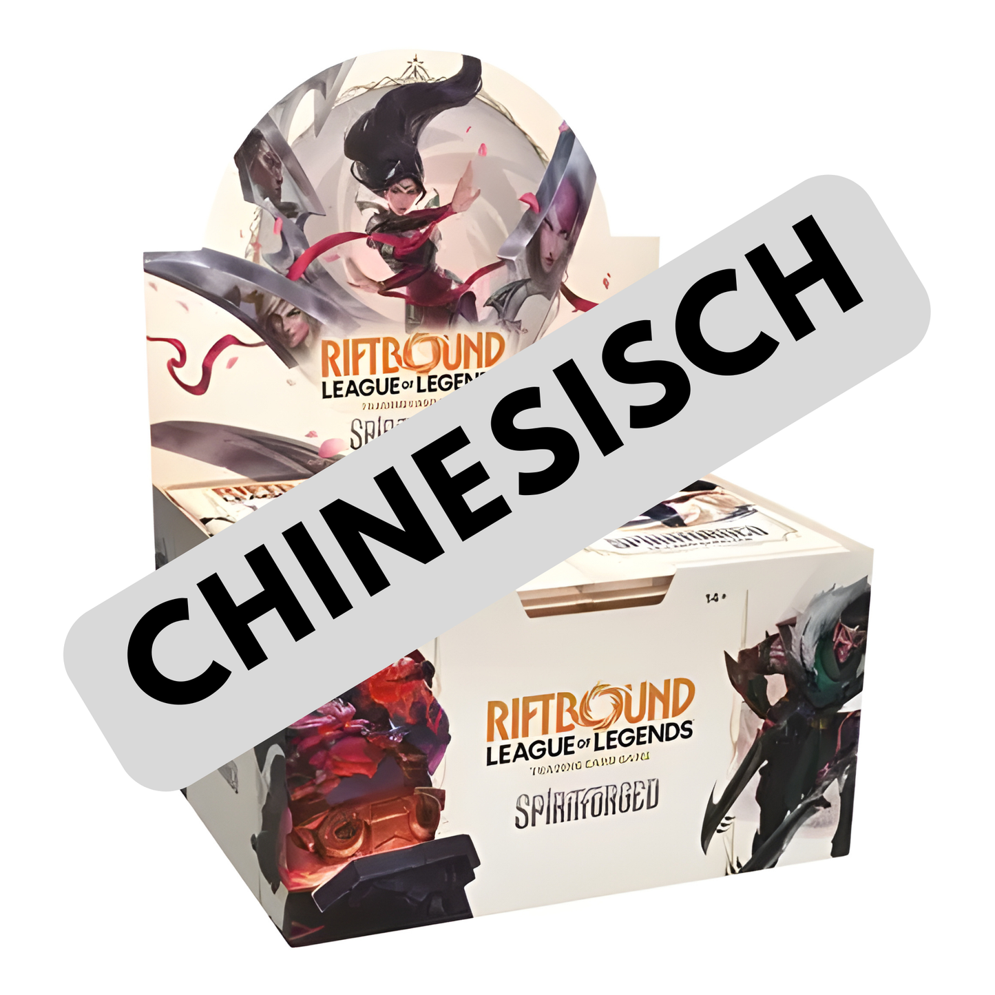 Riftbound Set 2 Spiritforged- Booster Display  Chinesisch