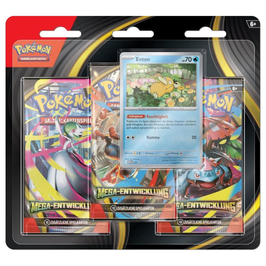 Pokemon Mega Entwicklung 3 Pack Blister